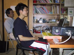 実習の感想発表会写真１