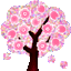桜の木の絵