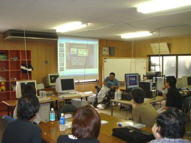 白石さんプレゼン風景写真１