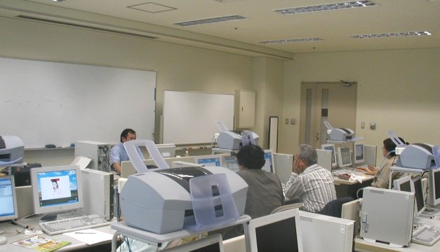 インタネットのイロハ講習風景